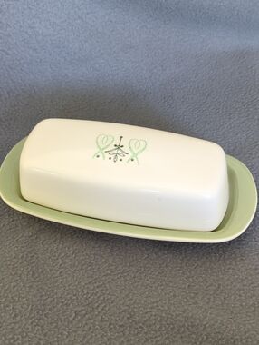 MCM Taylor Smith & Taylor Harmony House Del Ray Butter Dish.